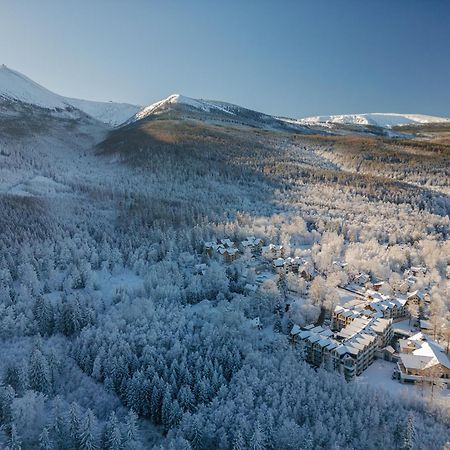 Green Mountain 5* Hotel Karpacz Exteriör bild Aerial view of the village